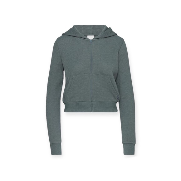 TNA Tops - Tna Waffle Zip Hoodie | NWOT